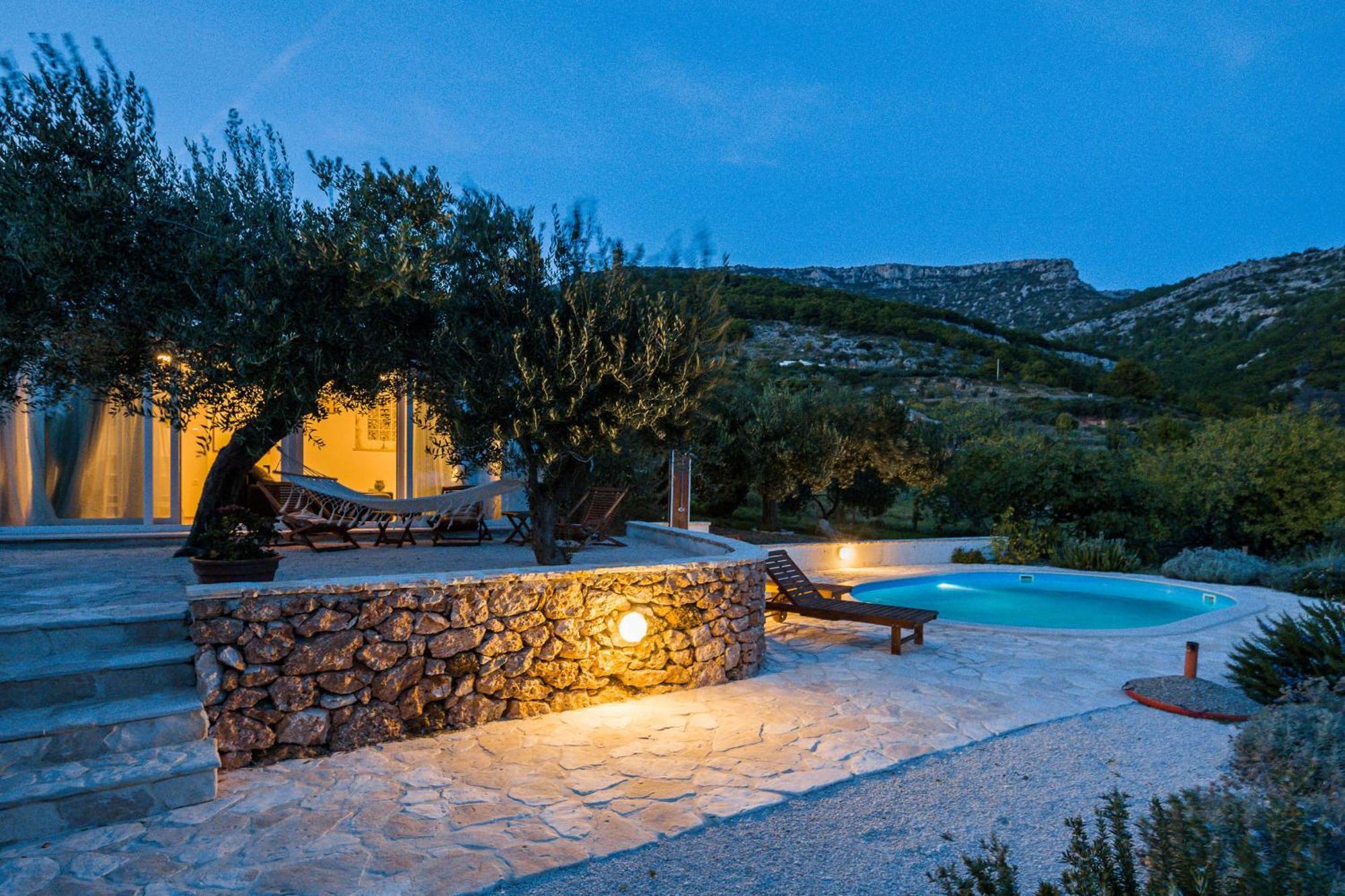 Holiday Home Zlatni San - Private Heated Pool Bol Exterior foto